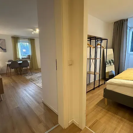 Apartmán Perfekt Fuer 2-4! Kueche Netflix Nespresso Wlan Oberschleißheim