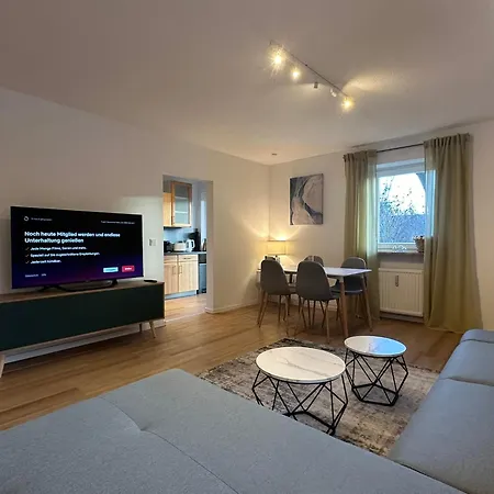 Апартаменты Perfekt Fuer 2-4! Kueche Netflix Nespresso Wlan